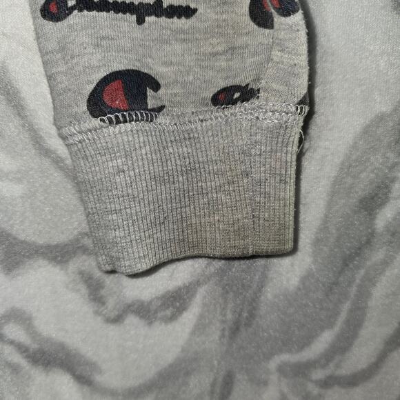 Champion Hoodie Boys Grey Size L - Picture 6 of 10